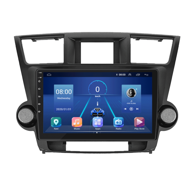 Штатна магнітола Toyota Highlander (U40) 2010-2013 Element 6/128 4G CarPlay
