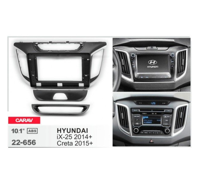 Перехідна рамка Hyundai IX-25, Creta Carav 22-656