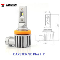 Світлодіодні лампи Baxster SE Plus H11 6000K