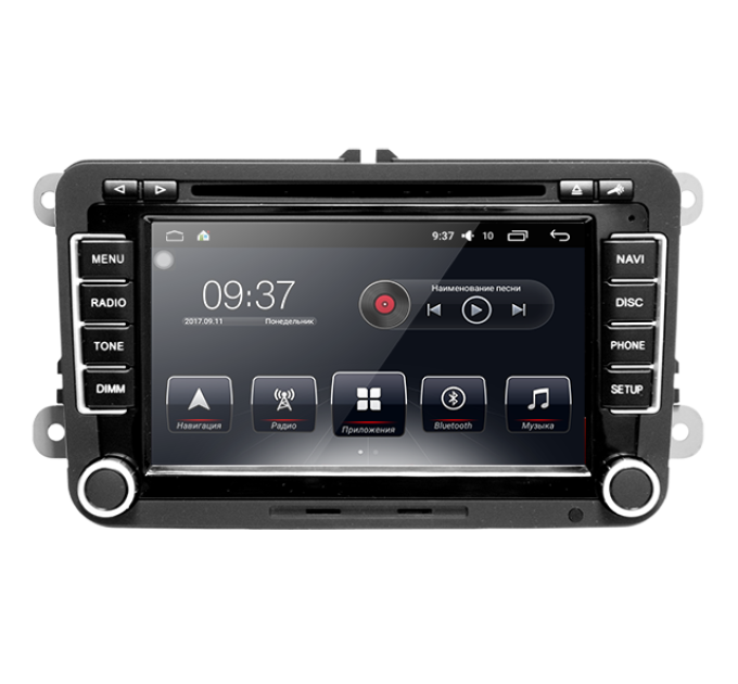 Штатна магнітола AudioSources T90-610A Skoda
