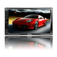 Автомагнітола Fantom FP-7030 Black/Multicolor