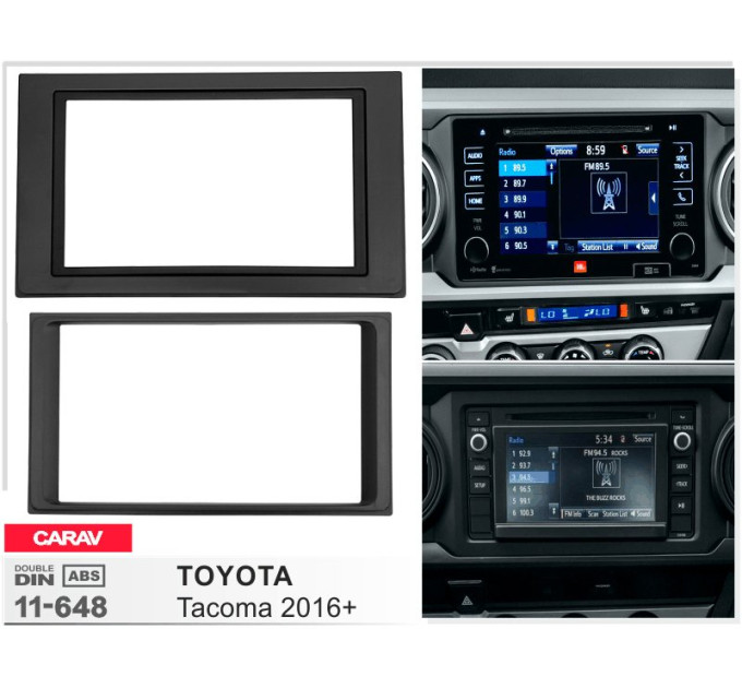 Перехідна рамка Toyota Tacoma Carav 11-648
