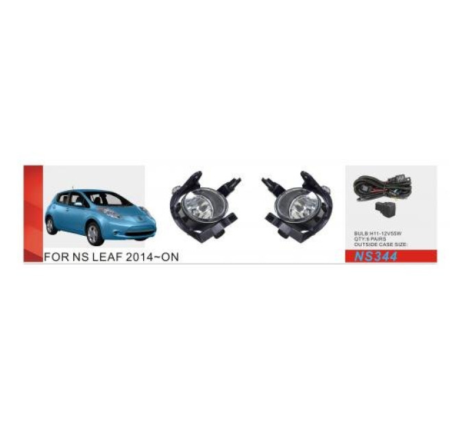 Протитуманні фари Vitol NS-344 Nissan Leaf 2012-17