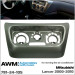 Перехідна рамка Mitsubishi Lancer IX AWM 781-24-105