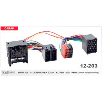 Перехідник для магнітол BMW, Land Rover, Rover, Mini Carav 12-203