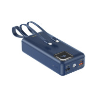 Повербанк REMAX Suji Series RPP-550 Blue PD 20W+QC 22.5W 30000mAh