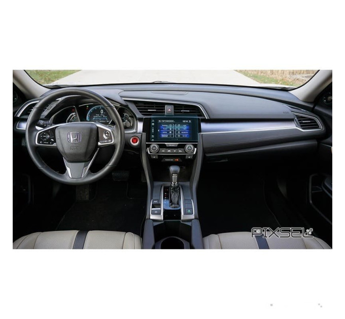 Захисне скло на монітор Honda Civic 2017- (матове) Pixsel HN-2474-M