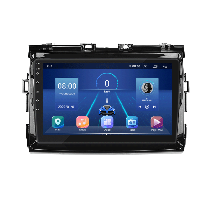 Штатна магнітола Toyota Estima 2008-2012 Element 6/128 4G CarPlay