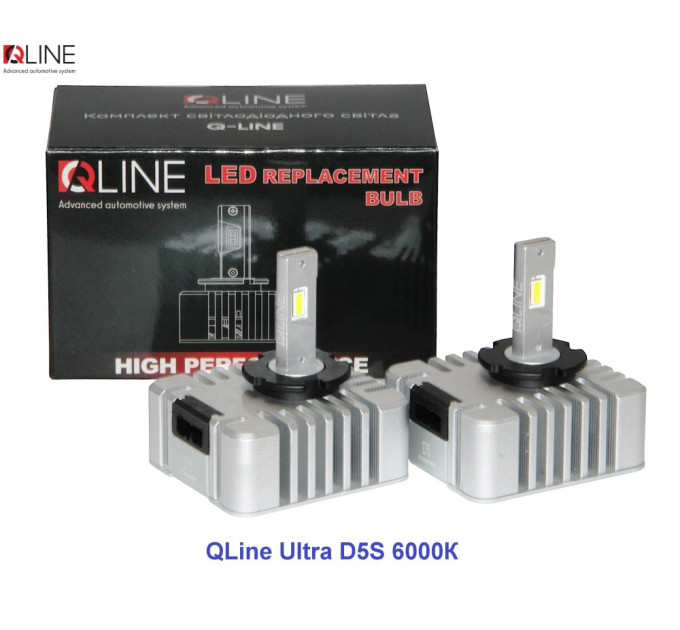 Світлодіодні лампи Qline Ultra D5S 6000K