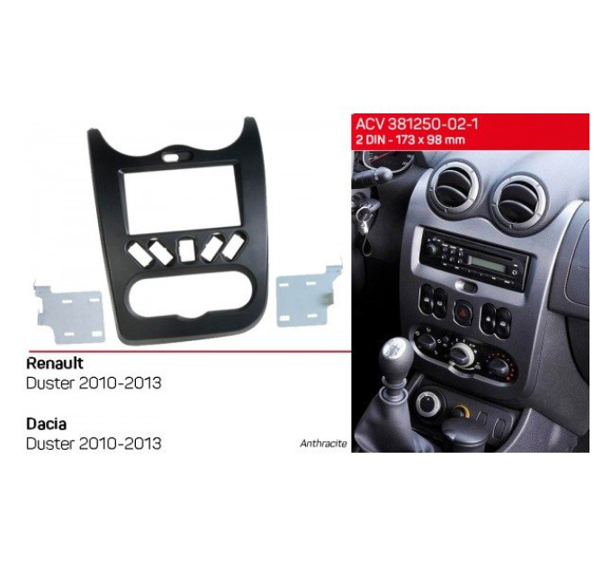 Перехідна рамка Renault Duster ACV 381250-02-1