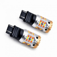 Світлодіодні лампи TORSSEN Pro P27/7W (3157) white/amber Can Bus 21W/21W (2шт)